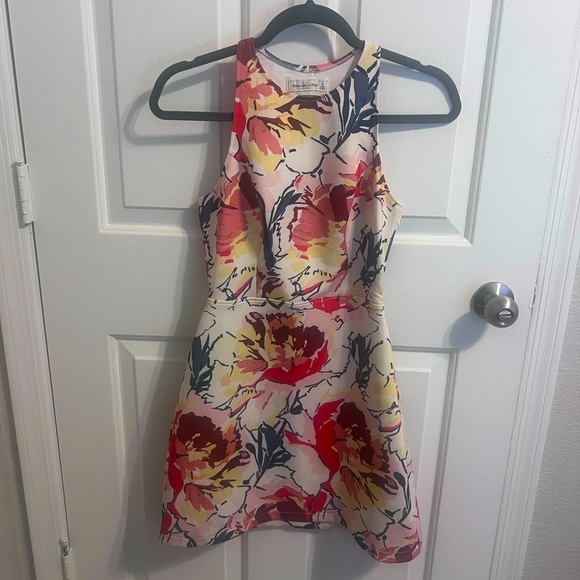 Abercrombie & Fitch Scuba Floral Dress - Picture 4 of 8